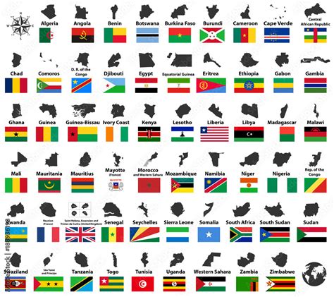 african countries in alphabetical order.
